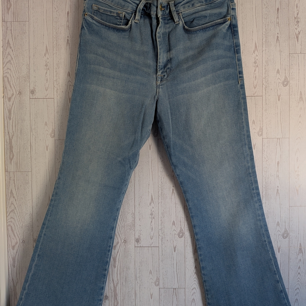 Frame Denim Women's Blue Ankle & Cropped Jeans